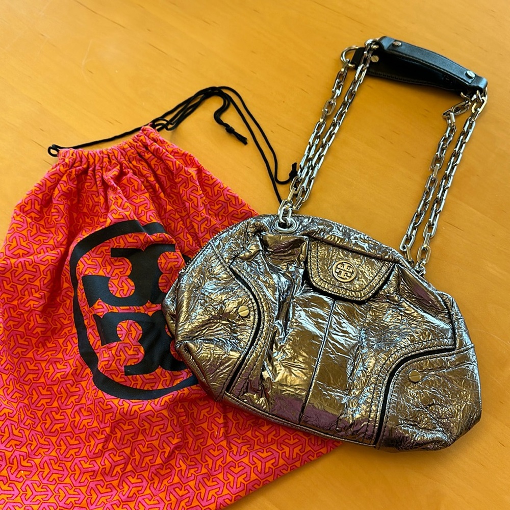 Tory Burch Metallic Handbag
